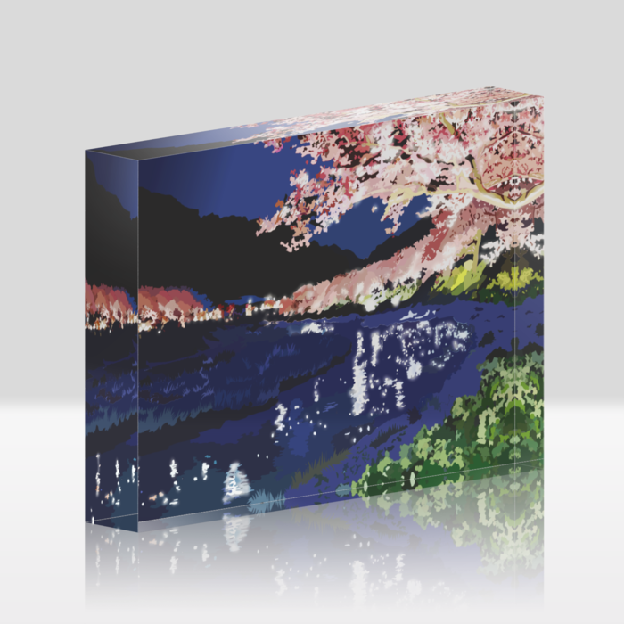 アクリルブロック - 148x100mm