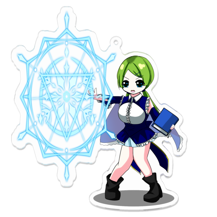 アクリルキーホルダー - 100 x 100 (mm)