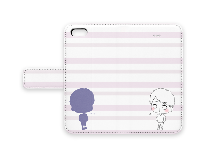 手帳型iPhoneケース - iPhone5 - ストラップ穴 なし