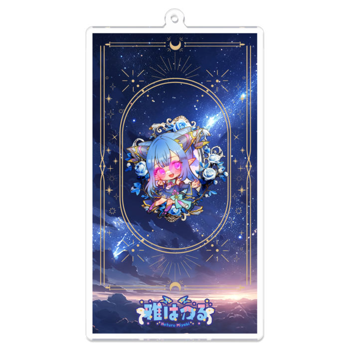 【お団子サングラス】アクリルキーホルダー