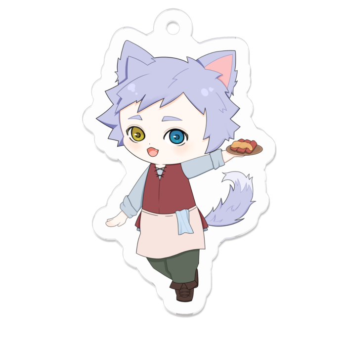 アクリルキーホルダー - 50 x 50 (mm)