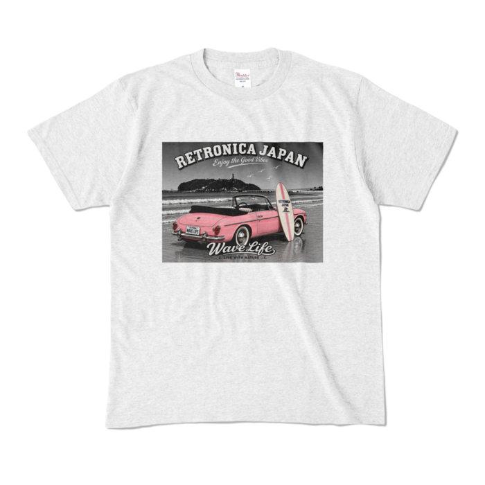 カラーTシャツ - M - アッシュ (淡色)