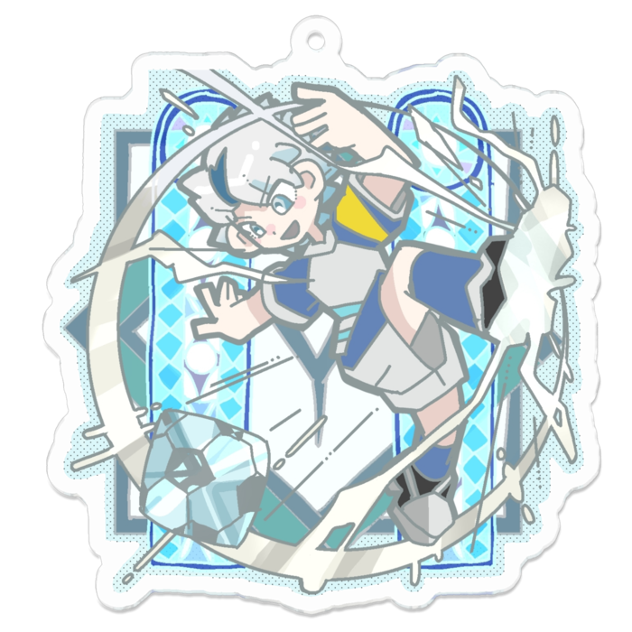 アクリルキーホルダー - 70 x 70 (mm)