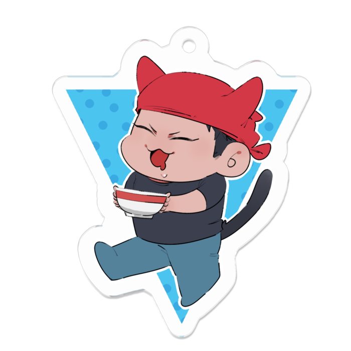 アクリルキーホルダー - 50 x 50 (mm)