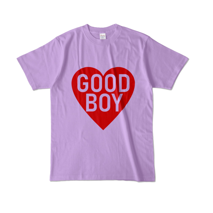 カラーTシャツ - L - ライトパープル (淡色)