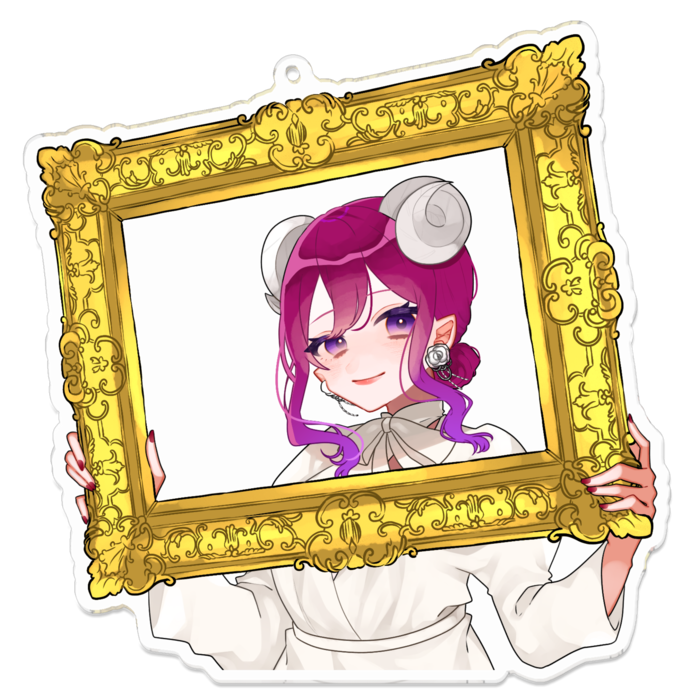 アクリルキーホルダー - 100 x 100 (mm)