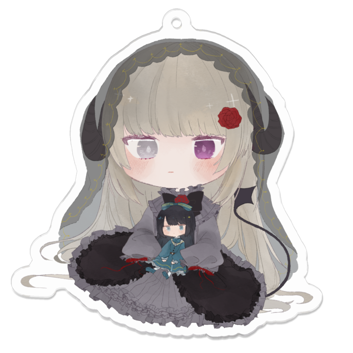 アクリルキーホルダー - 70 x 70 (mm)