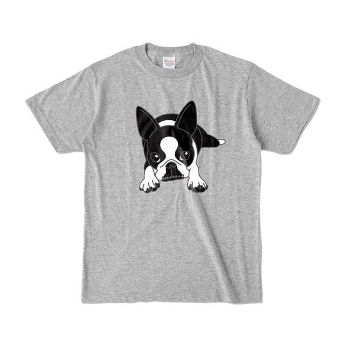 カラーTシャツ - S - 杢グレー (濃色)