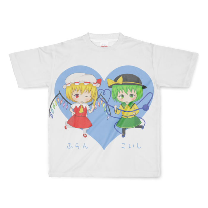 フルグラフィックTシャツ - L - 両面印刷