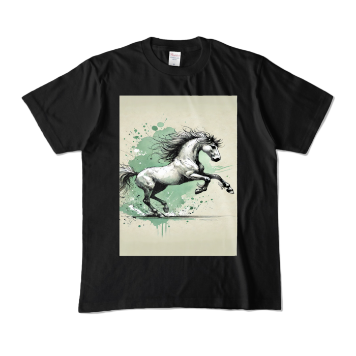 カラーTシャツ - M - ブラック (濃色)