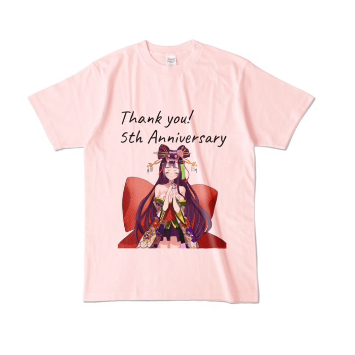 カラーTシャツ - L - ライトピンク (淡色)