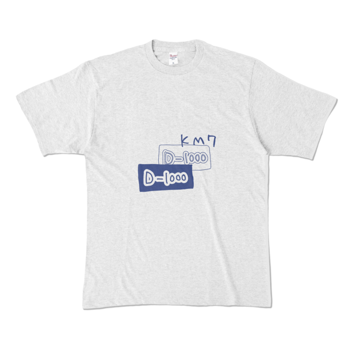 カラーTシャツ - XL - アッシュ (淡色)