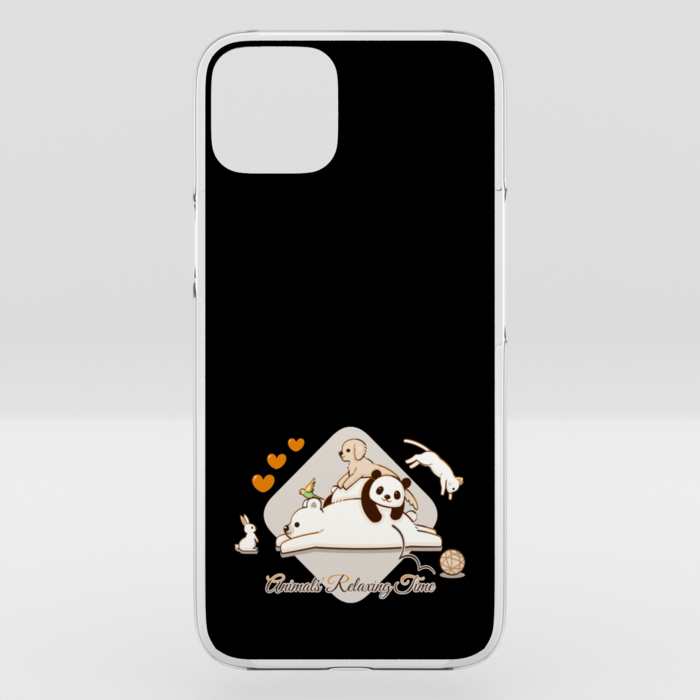 クリアiPhoneケース　黒色　iPhone 16Plus