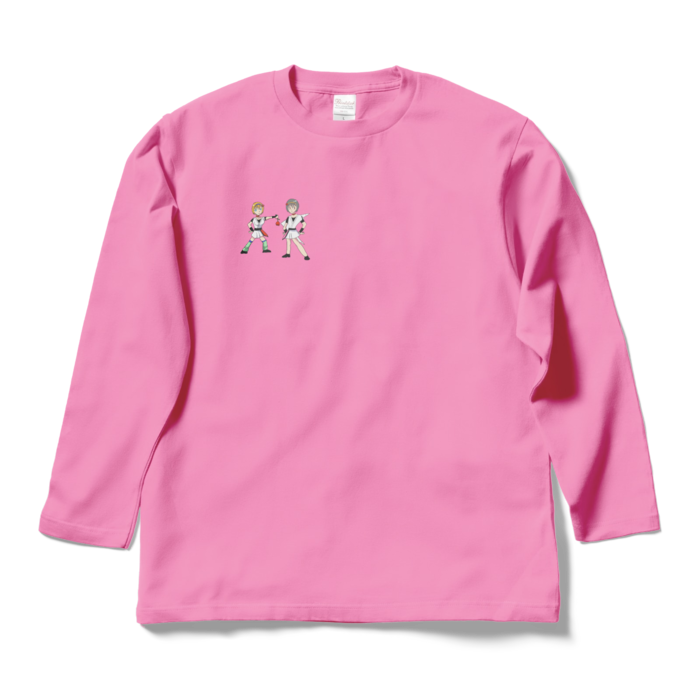 ロングスリーブTシャツ - L - ピンク