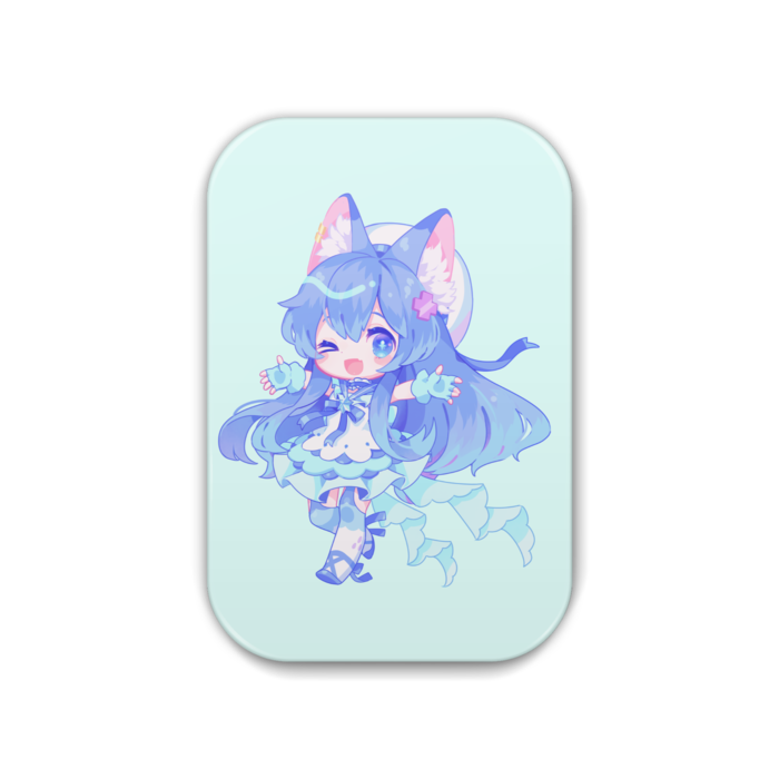 TypeA - Blue - 角丸 51x76mm