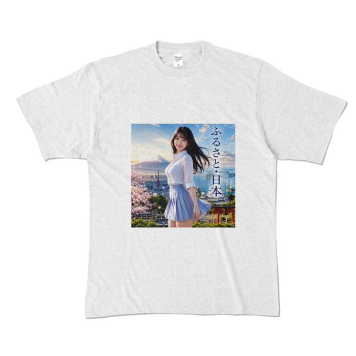 カラーTシャツ - XL - アッシュ （淡色）
