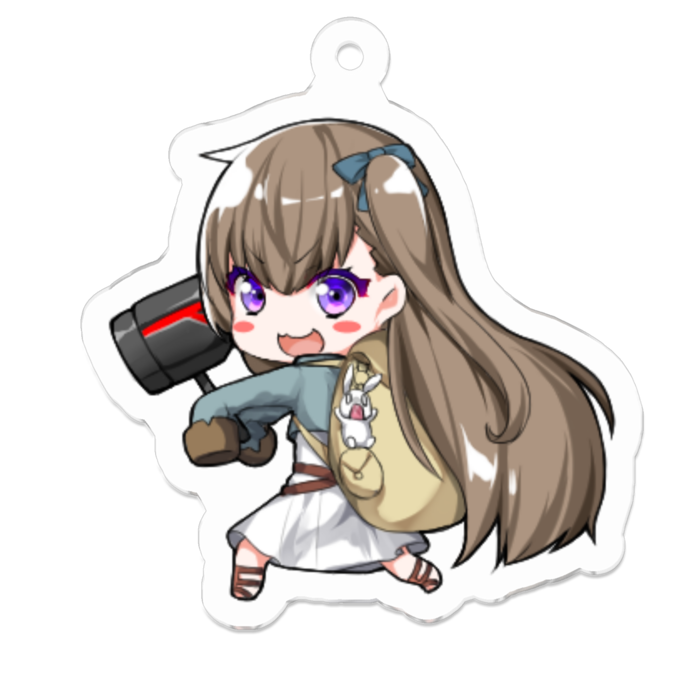 アクリルキーホルダー - 50 x 50 (mm)