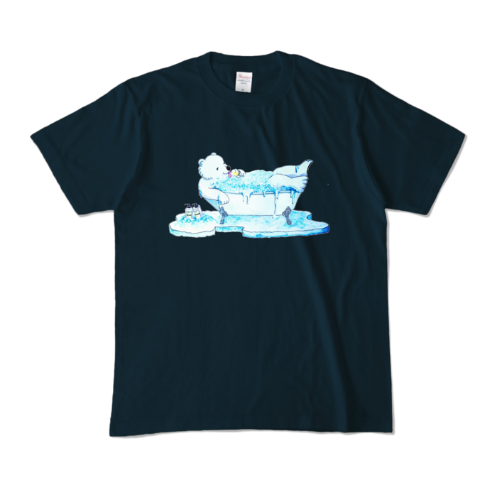 カラーTシャツ - M - ネイビー (濃色)