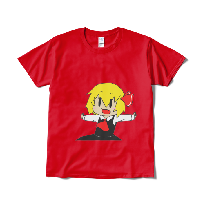 Tシャツ(短納期) - L - レッド
