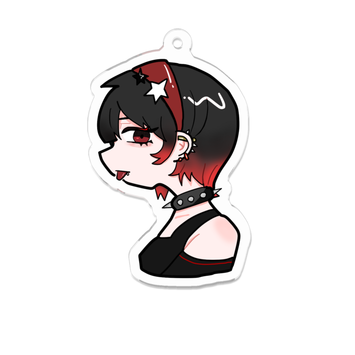 アクリルキーホルダー - 70 x 70 (mm)