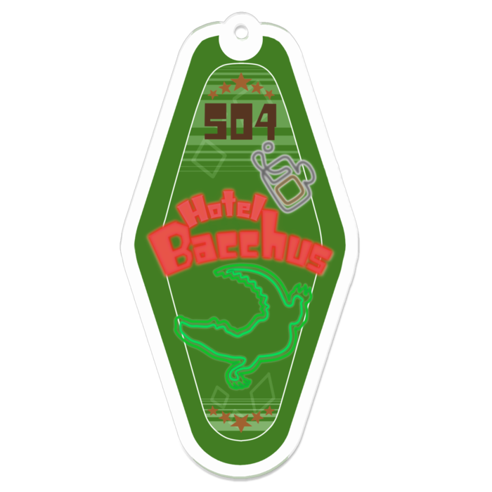 アクリルキーホルダー - 70 x 70 (mm)