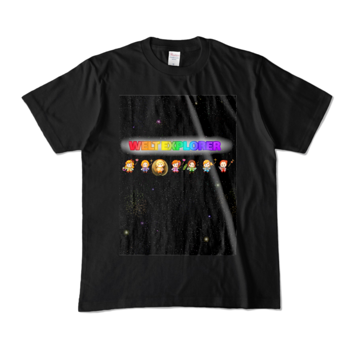 Colour T-shirt - M - Black