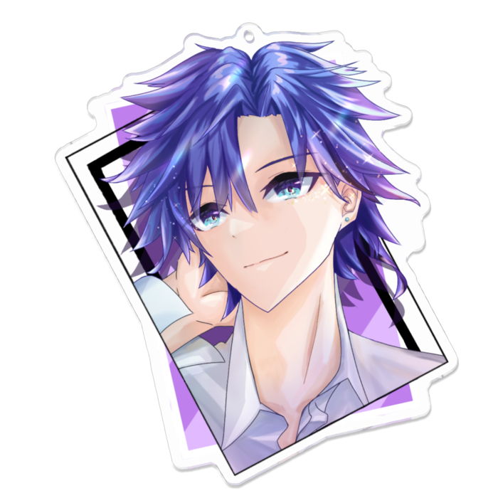 アクリルキーホルダー - 100 x 100 (mm)