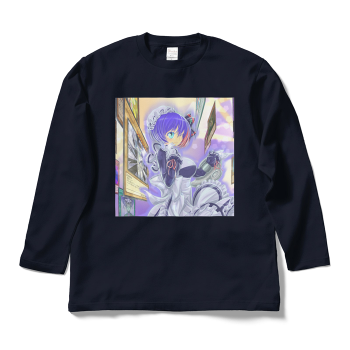 ロングスリーブTシャツ - L - ネイビー