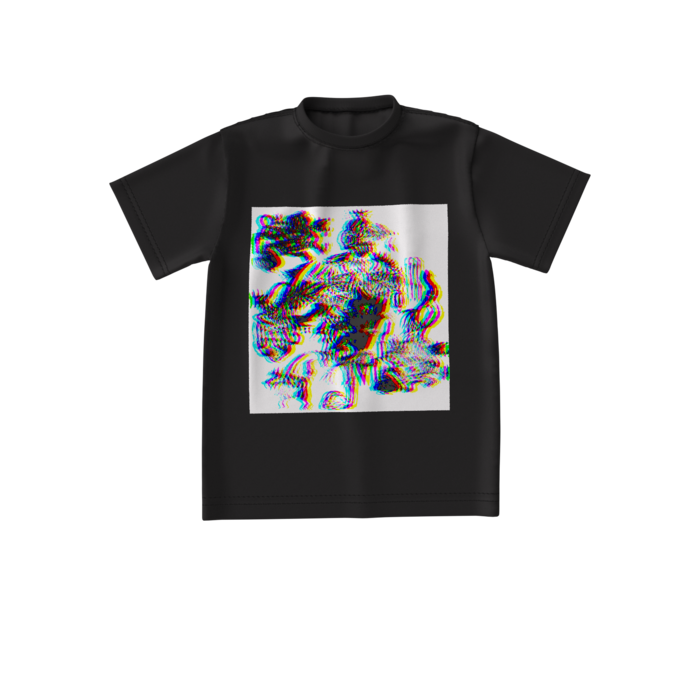 ビッグシルエットTシャツ - S - 正面BK