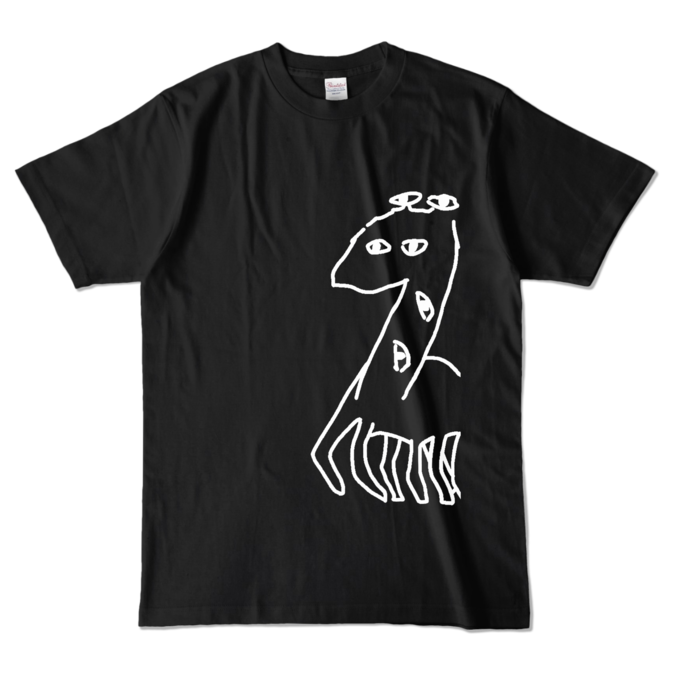 カラーTシャツ - L - ブラック (濃色)