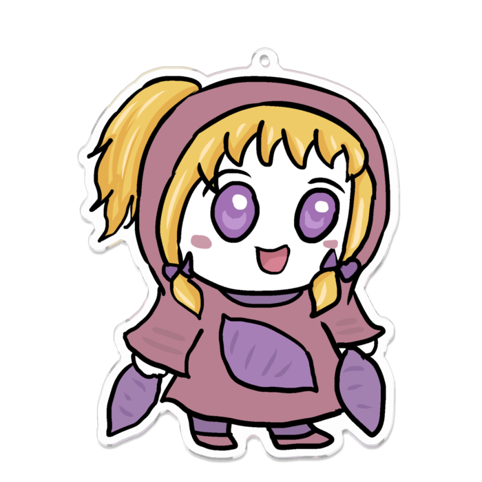 アクリルキーホルダー - 100 x 100 (mm)