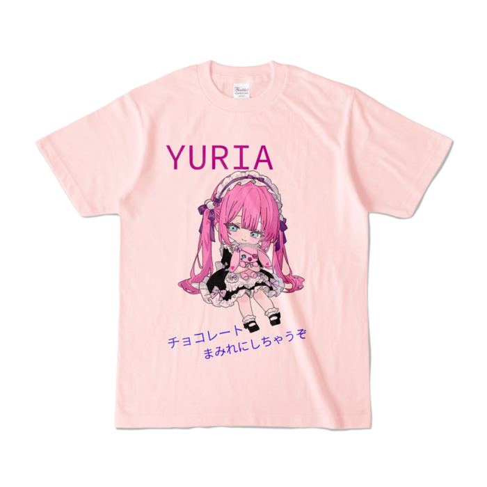 カラーTシャツ - S - ライトピンク (淡色)