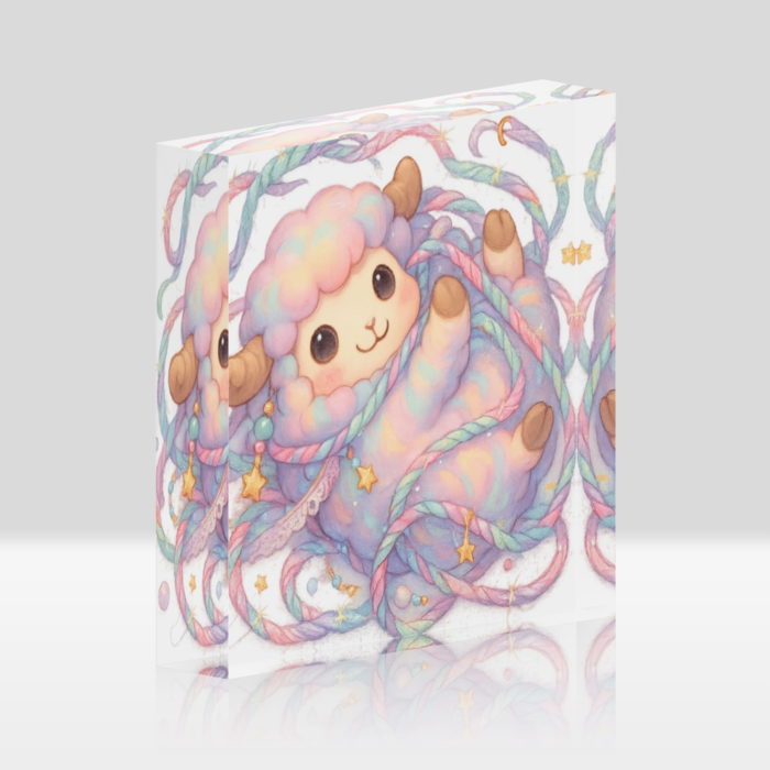 アクリルブロック - 100x100mm