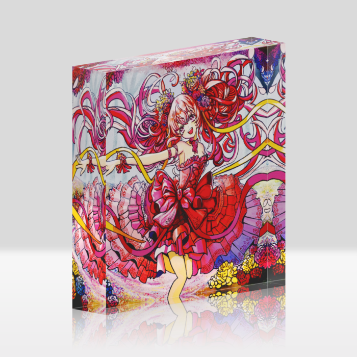 アクリルブロック - 100x100mm