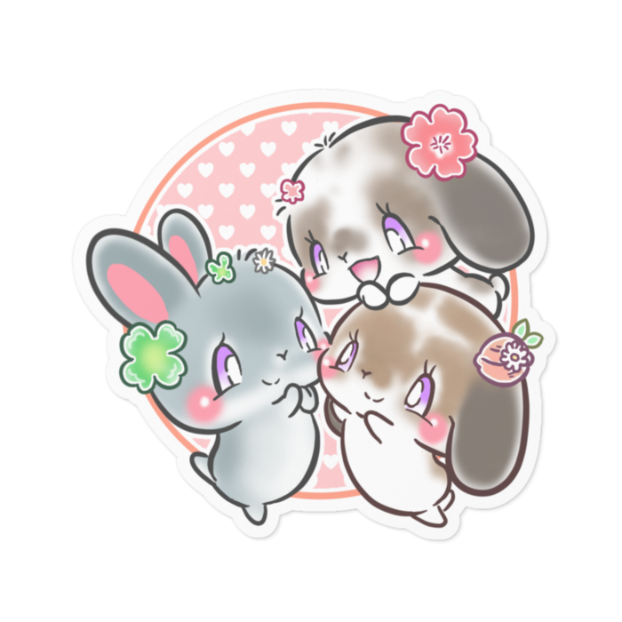 ステッカー - 100 x 100 (mm)