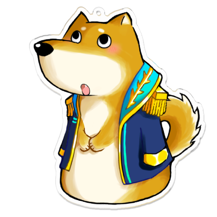 アクリルキーホルダー - 100 x 100 (mm)