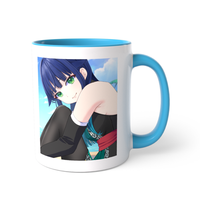 ツートンカラーマグカップ - 直径 8.2cm / 高さ 9.5cm