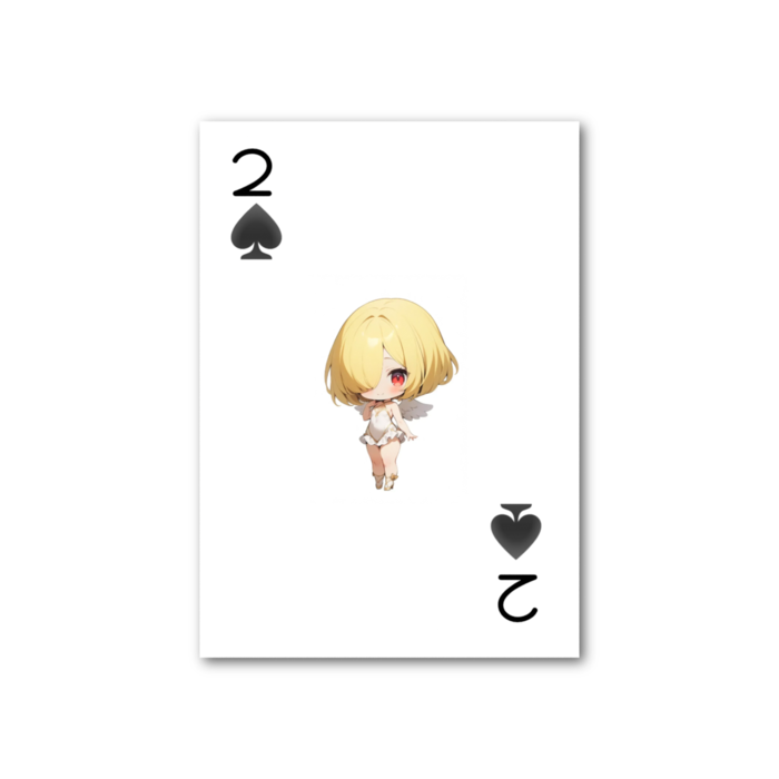 フォト風カード - 縦 - 両面