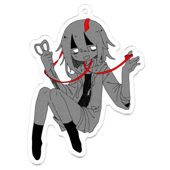 アクリルキーホルダー - 70 x 70 (mm)