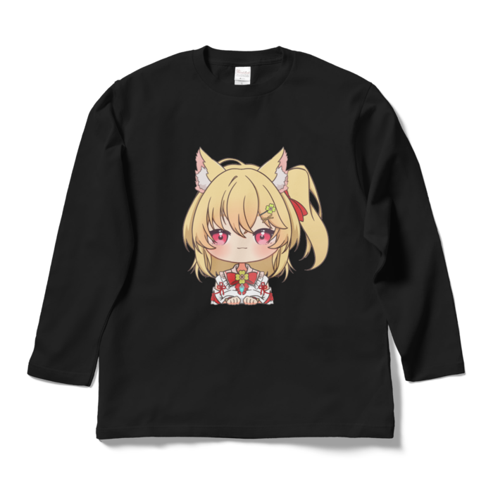 ロングスリーブTシャツ - L - ブラック