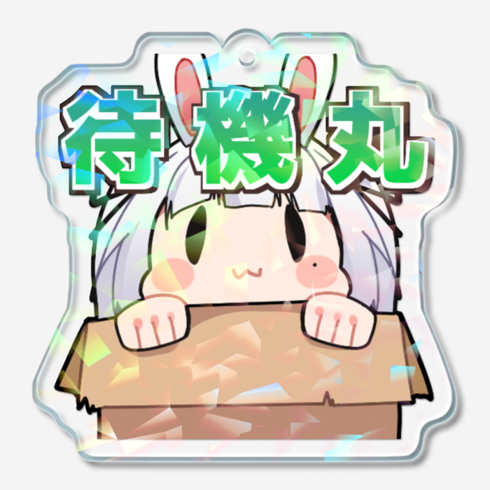 ホログラムアクリルキーホルダー - 50 × 50mm(9)