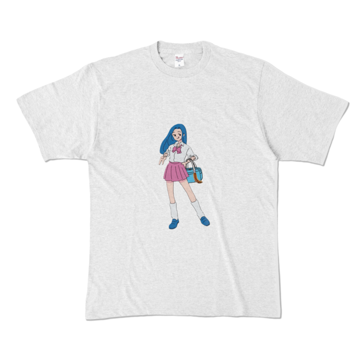 カラーTシャツ - XL - アッシュ （淡色）