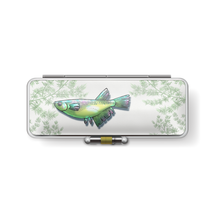 めだか(緑)