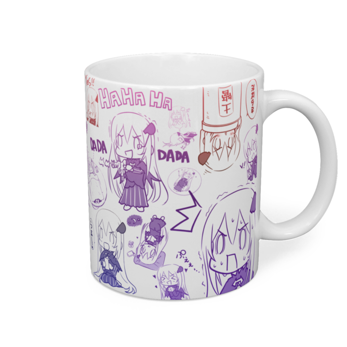 マグカップ - 直径 8 cm / 高さ 9.5 cm