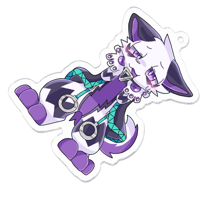 アクリルキーホルダー - 70 x 70 (mm)