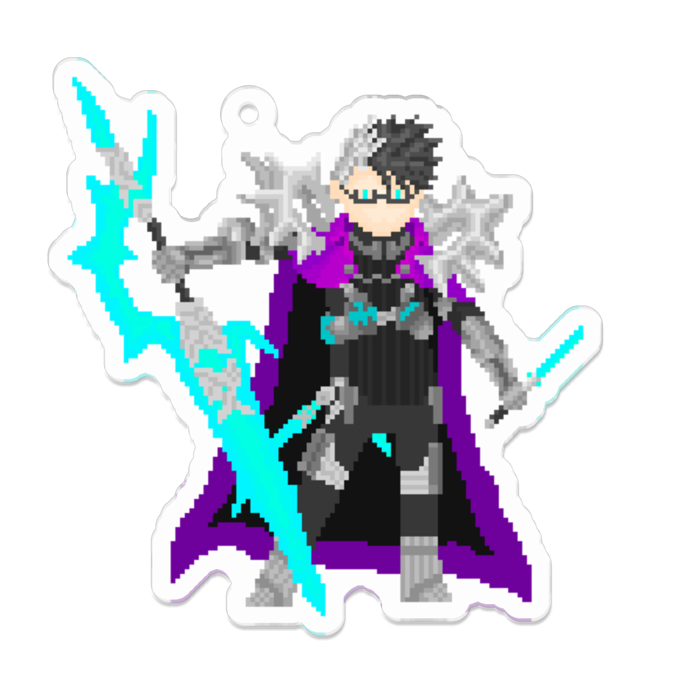 アクリルキーホルダー - 70 x 70 (mm)