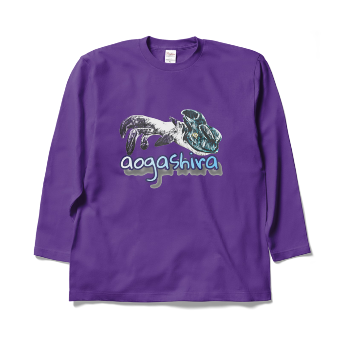 ロングスリーブTシャツ - XL - パープル