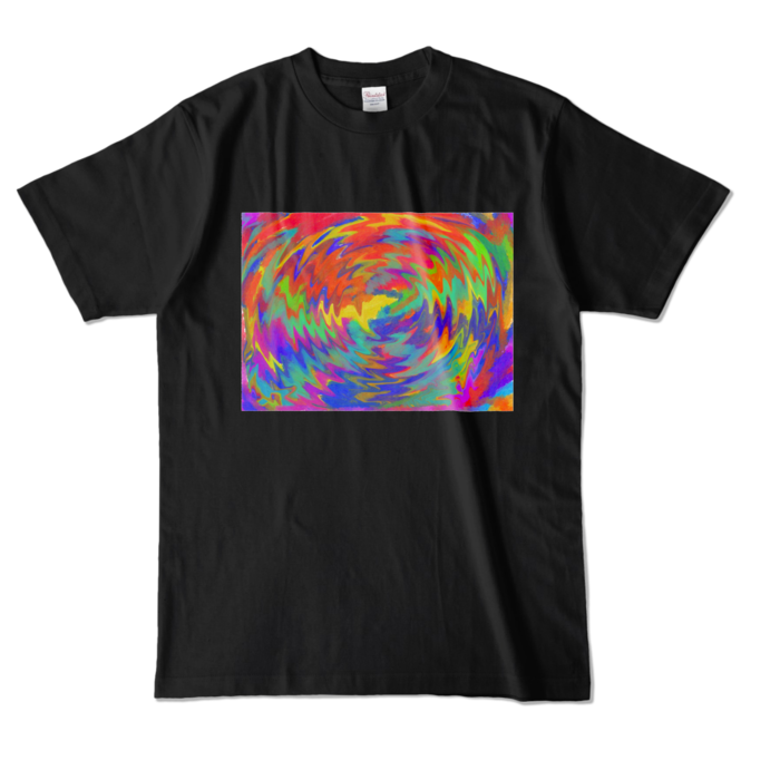 カラーTシャツ - L - ブラック (濃色)