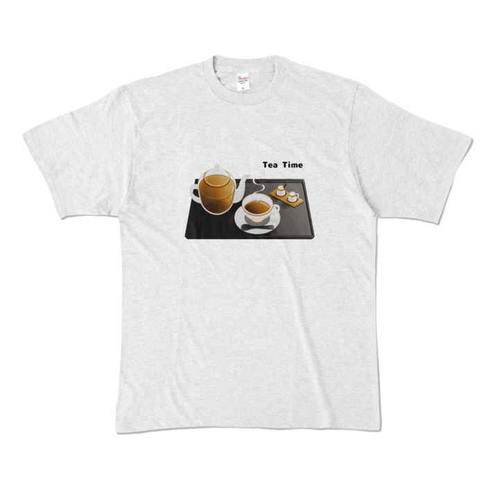 カラーTシャツ　アッシュ　XL