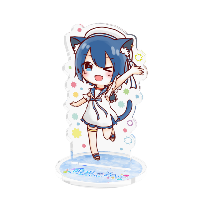 サマーるいちゃんアクリルフィギュア - 70x70mm